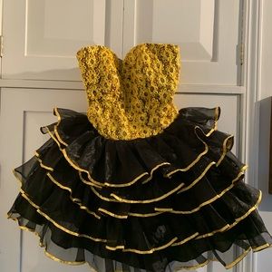 Handmade costume dress -fits size 6 -super cute!